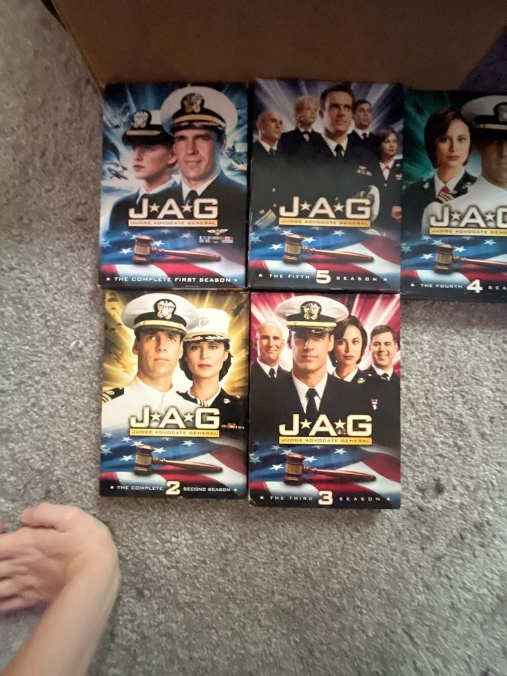 JAG: Judge Advocate General Seasons 1-5 DVD Collection